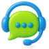 Ilustrasi live chat HSB